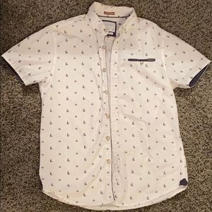Cactus man button up shirt
